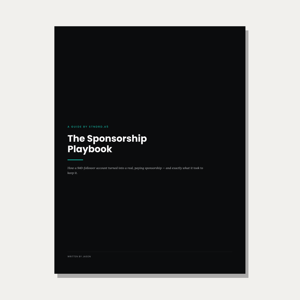 How To Get a Sponsorship